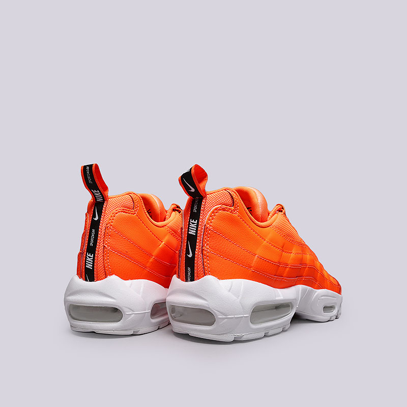мужские оранжевые кроссовки Nike Air Max 95 PRM 538416-801 - цена, описание, фото 4